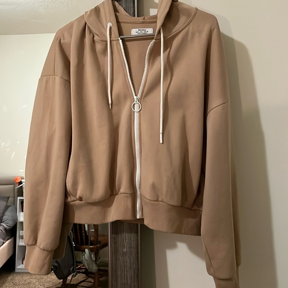 Bershka zip hoodie